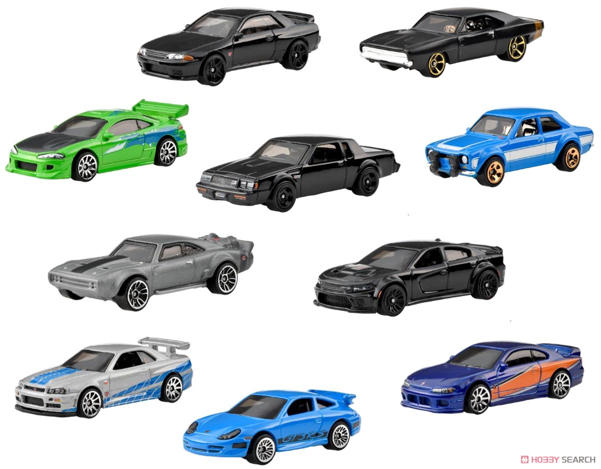 ホットウィール 10カーパック ワイルド・スピード (玩具) - ホビー