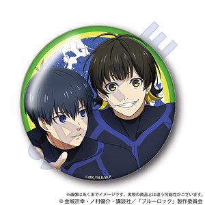 ブルーロック 墨絵風ちょいデカ缶バッジ 潔世一 (キャラクターグッズ