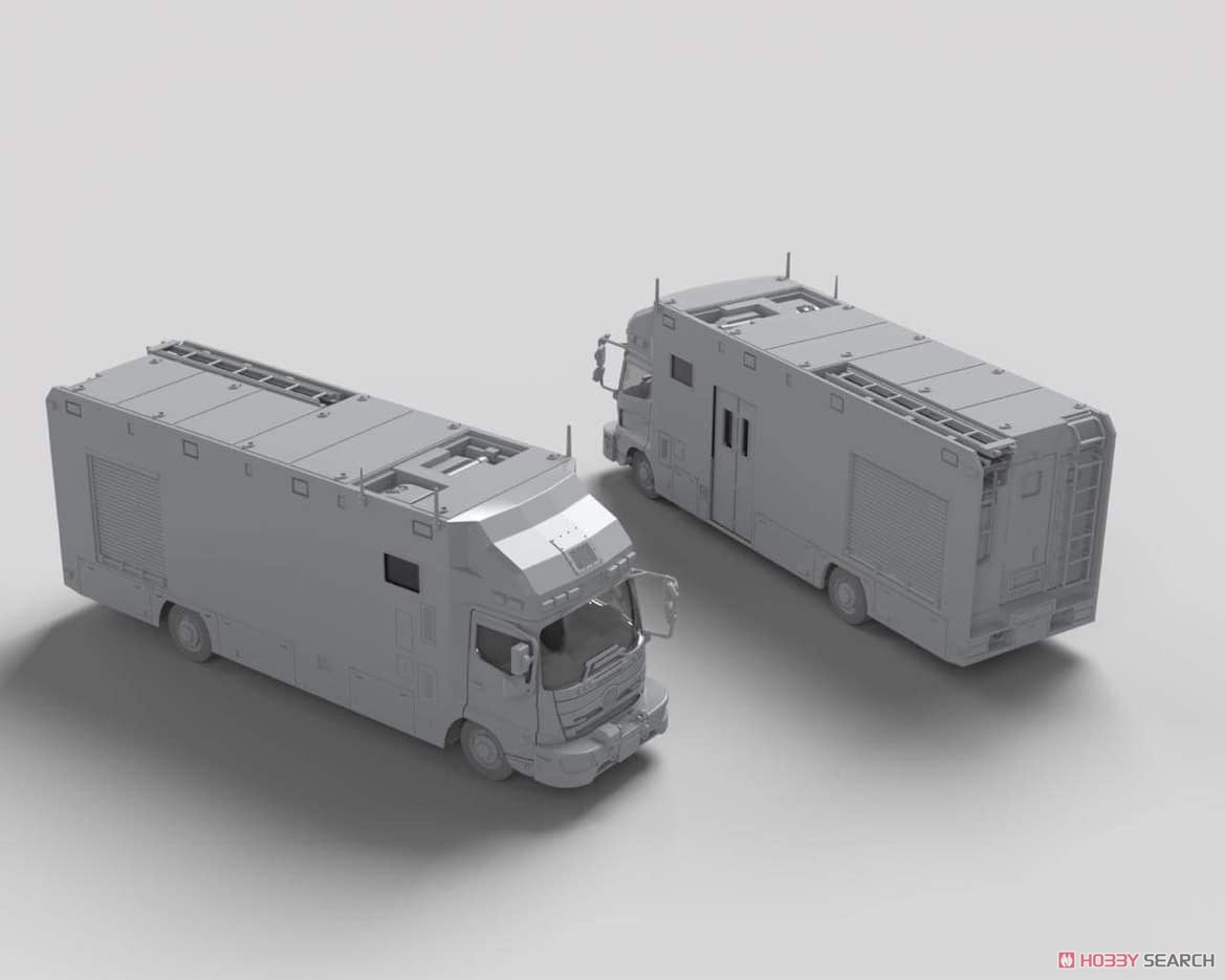 横浜市消防局 SR特別高度救助工作車(SR2) 隊員フィギュア付 (ミニカー