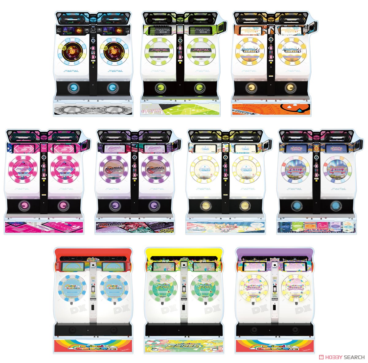 maimai でらっくす maimai FiNALE 筐体アクリルスタンド (キャラクター