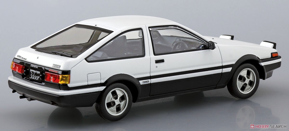 トヨタ スプリンタートレノ (ハイテックツートン) (プラモデル