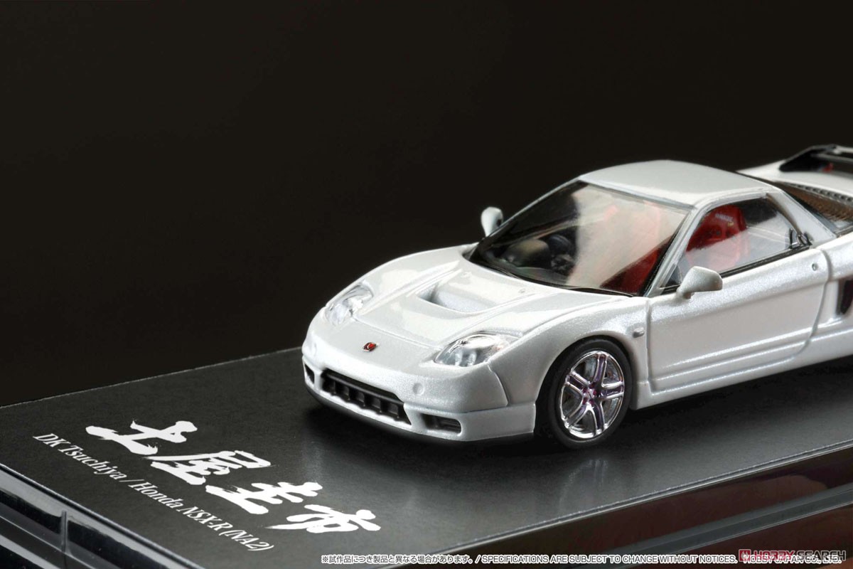 Honda NSX-R (NA2) / DK Tsuchiya Pearl White (Diecast Car