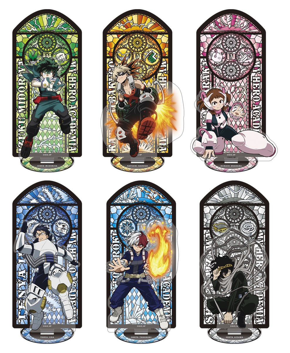 僕のヒーローアカデミア ステンドグラス風 アクリルスタンド 爆豪勝己