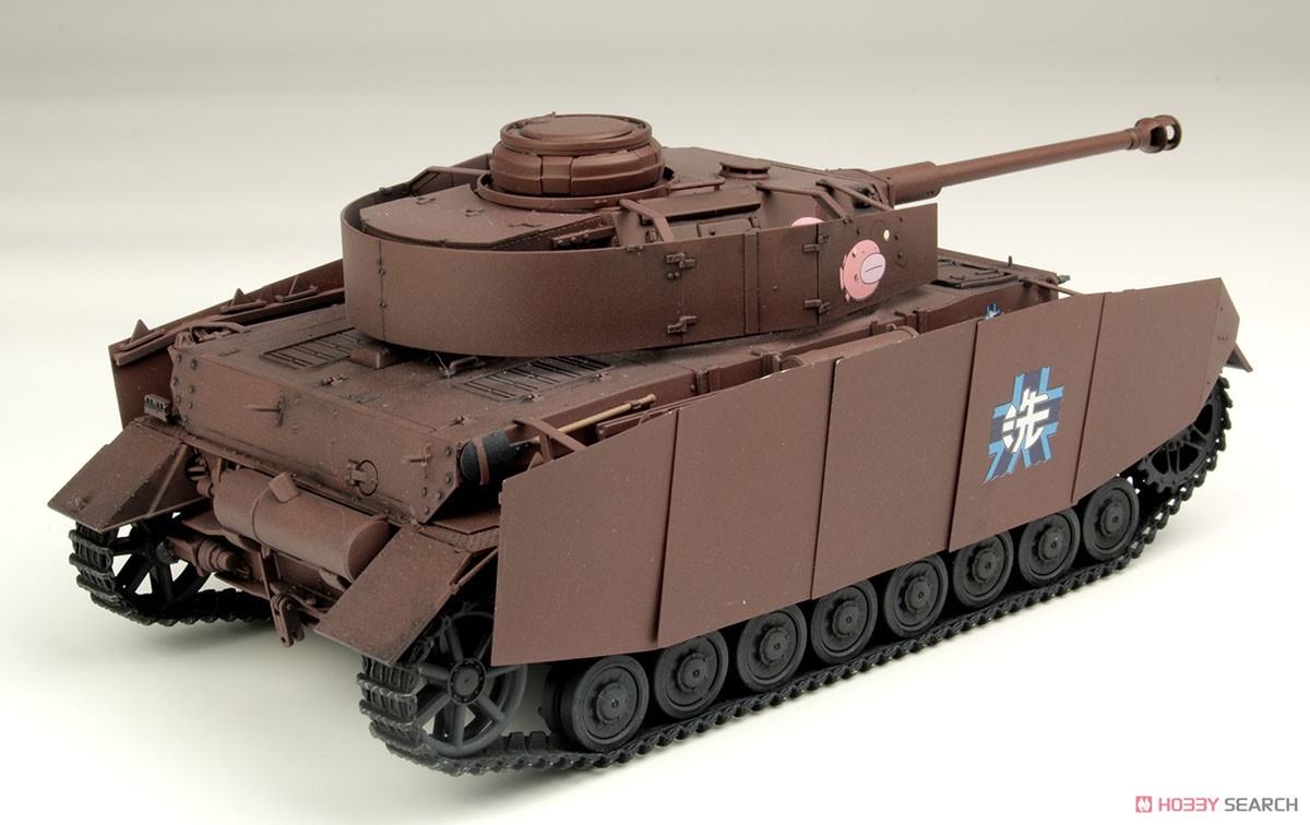 ガールズ & パンツァー 劇場版 IV号戦車H型(D型改) あんこうチーム 10