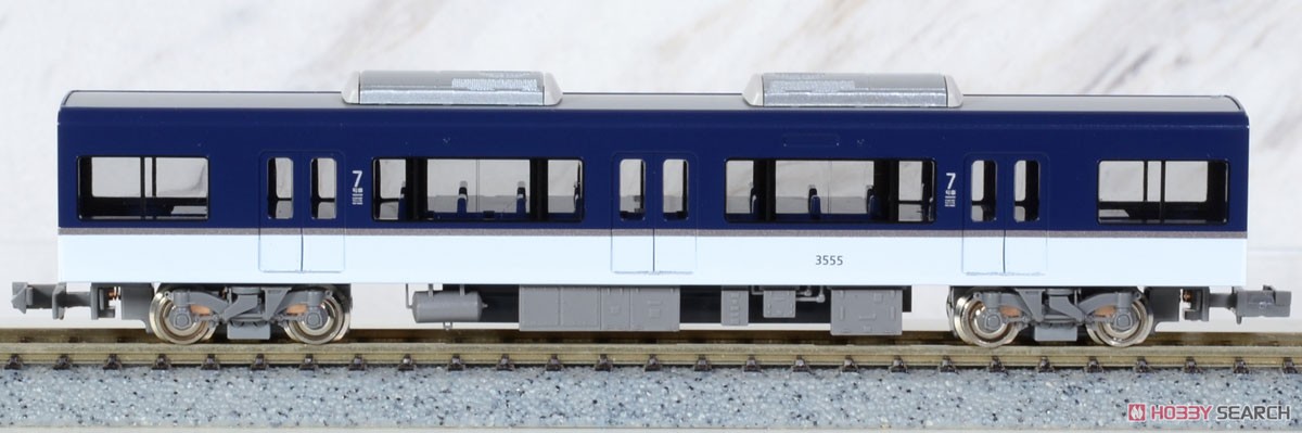 京阪 3000系 (快速特急洛楽・プレミアムカー) 8両編成セット (動力付き