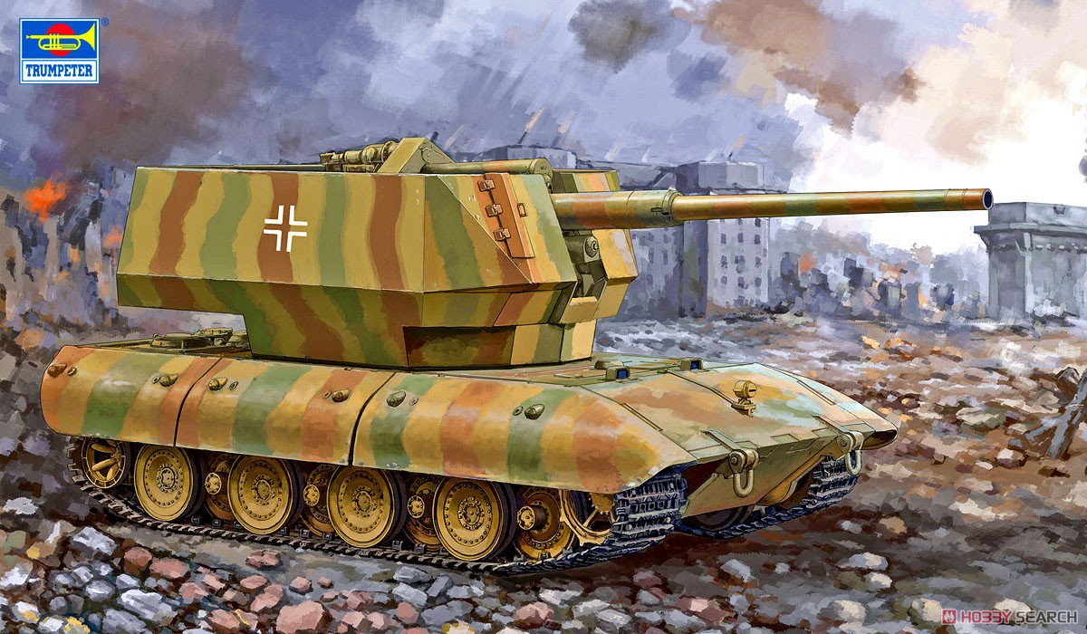 ドイツ軍 E-100対空戦車 w/12.8cm Flak40 (プラモデル) - ホビーサーチ
