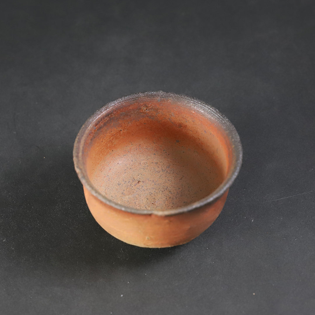 中里隆 作 種子島焼〆ぐい呑2 – ギャラリー一番館オンラインショップ
