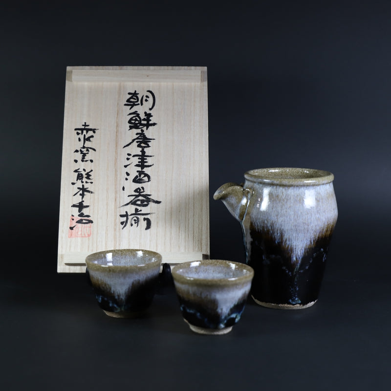 熊本千治 作 朝鮮唐津酒器揃 – ギャラリー一番館オンラインショップ