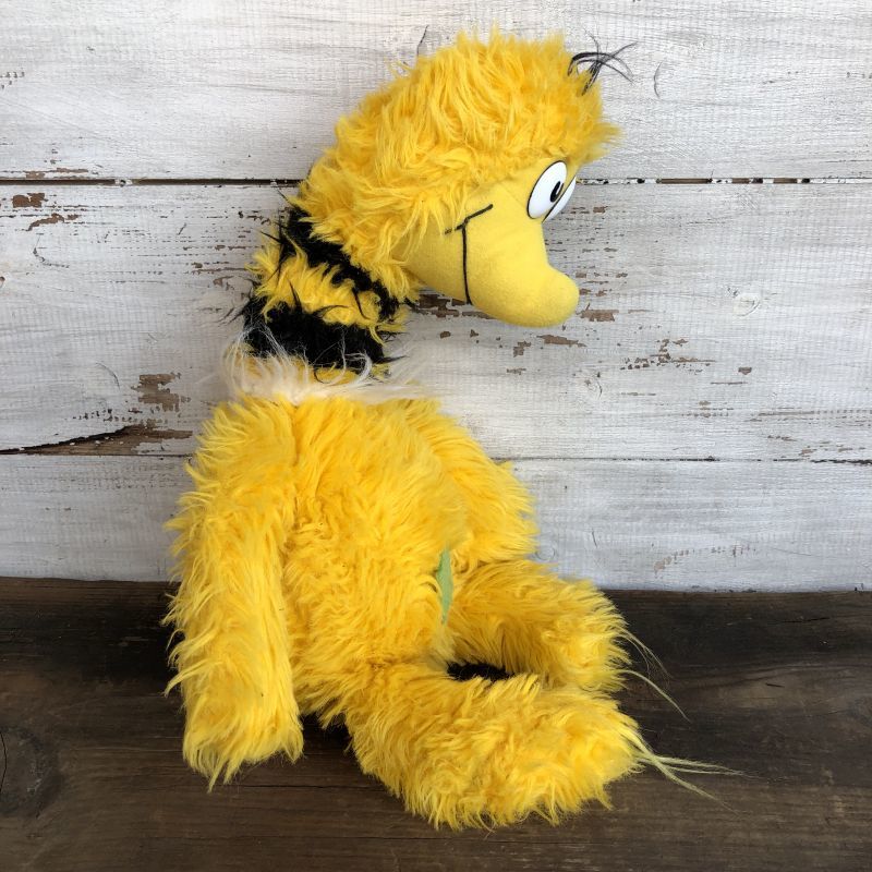 80s Vintage Dr. Seuss The Sneetch Plush Doll (S642) - 2000toys