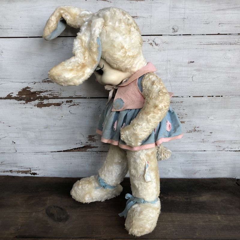 Vintage Rushton Rubber Face Doll Bunny (S797) - 2000toys Antique Mall