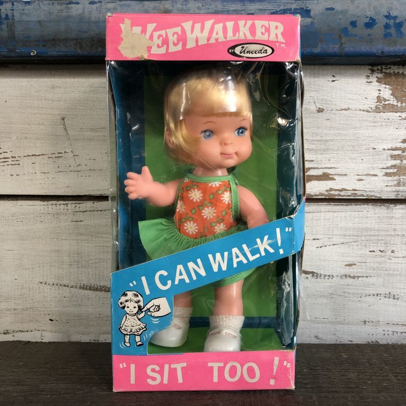 60s Vintage Uneeda WEE WALKER Doll (S479) - 2000toys Antique Mall