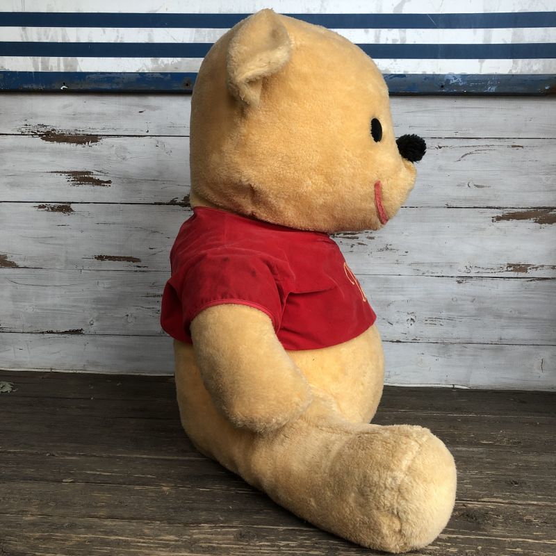 70s Vintage Disney Winnie the Pooh Plush Doll 75cm (S304