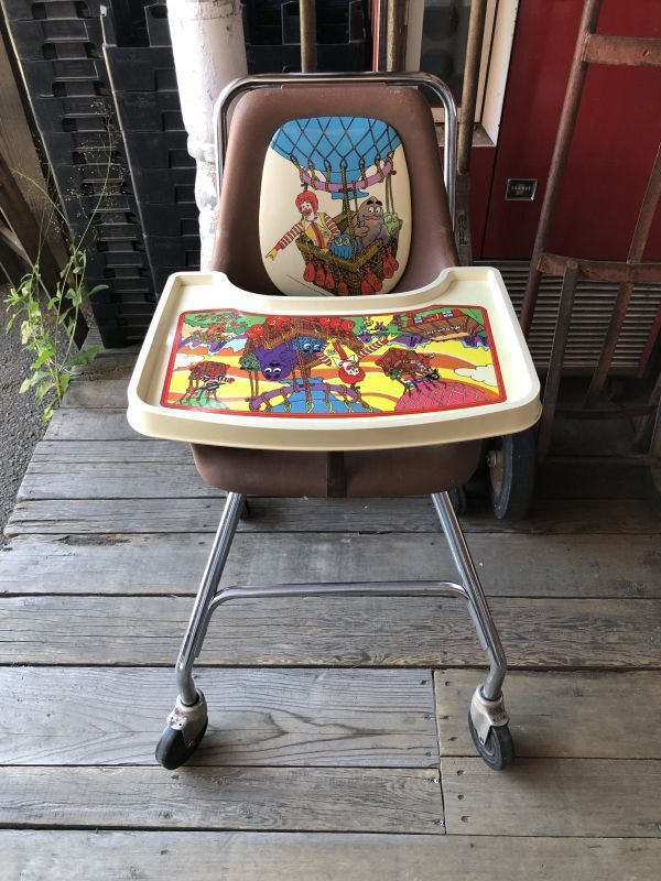 Vintage McDonald's Store Kids High Chair (M050) - 2000toys Antique