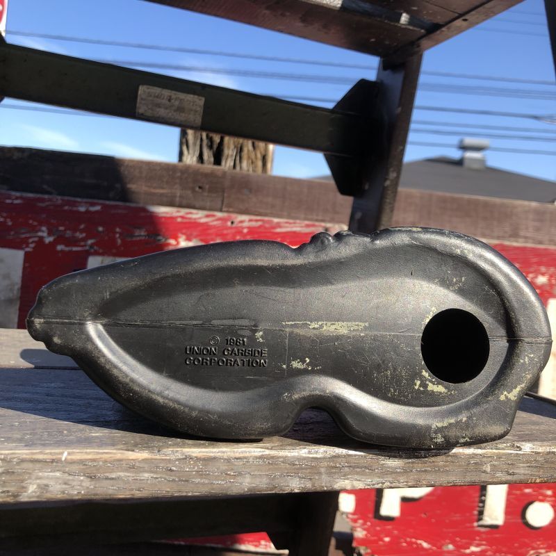 80s Vintage Eveready Batteries Save With the Cat Coin Bank (B704