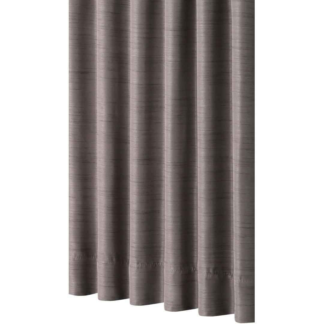 厚地カーテン クリスタル2 100×135 2枚組 ダークブラウン | TWO-ONE