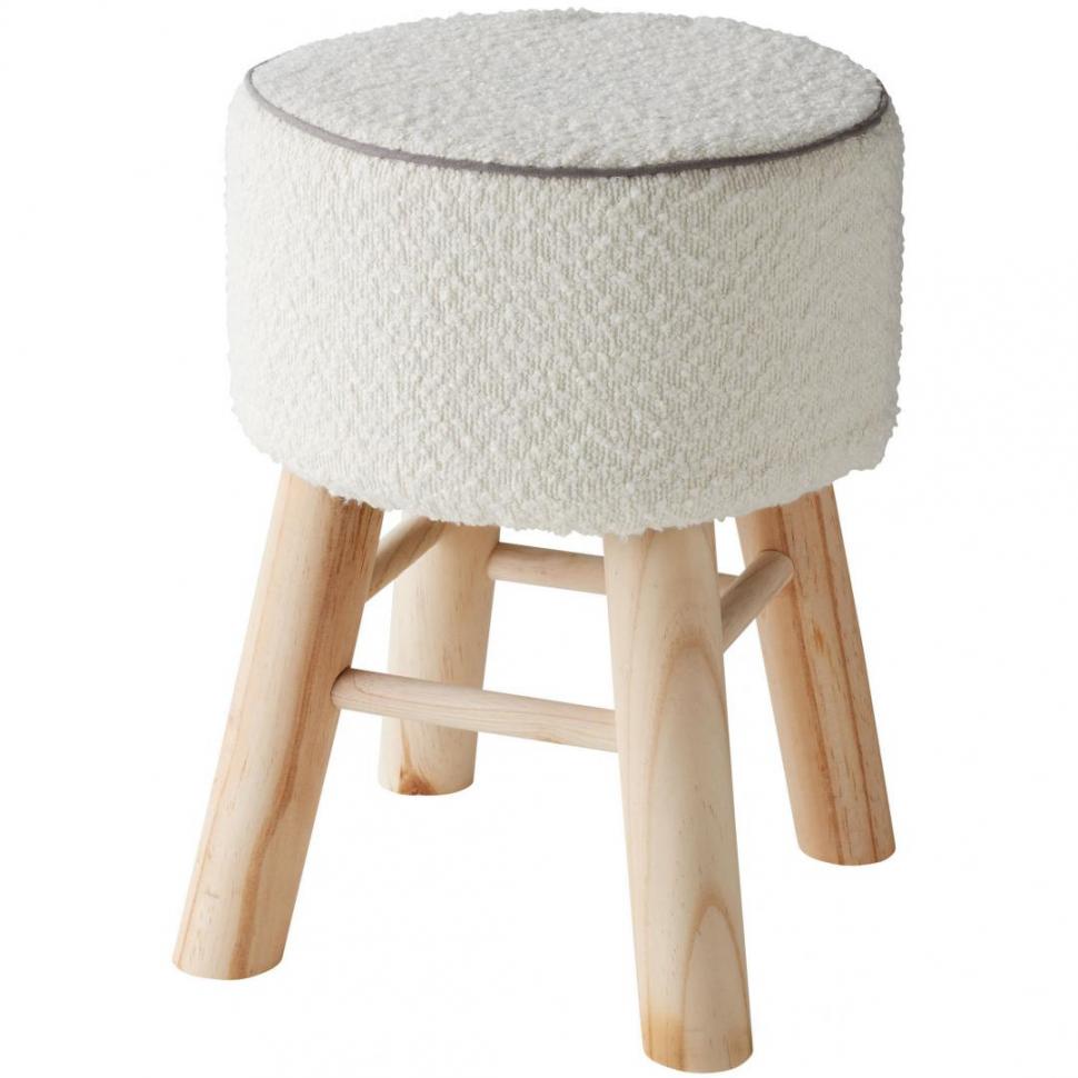 スツール モコモコ#WH | TWO-ONE STYLEネット