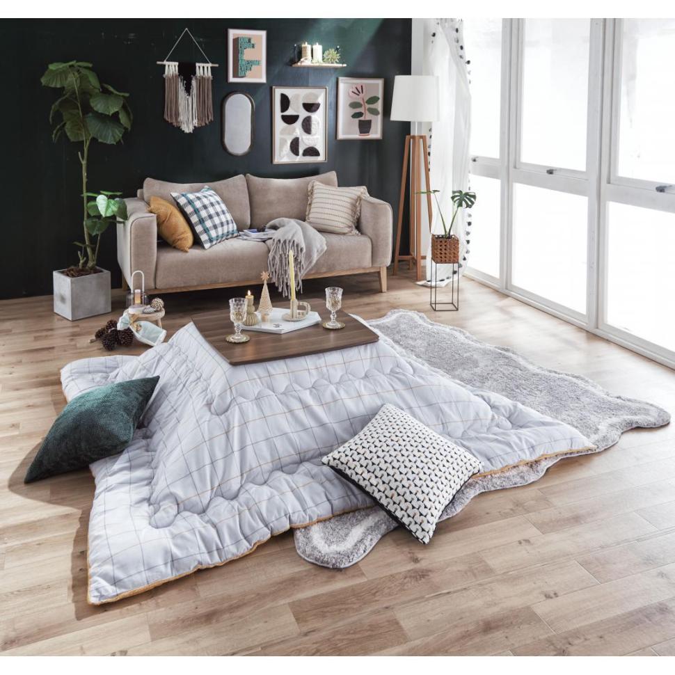 薄掛コタツふとん掛 UZコデロS20 GY掛 | TWO-ONE STYLEネット