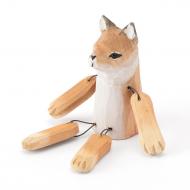 木製オブジェ シッティングFOX | TWO-ONE STYLEネット