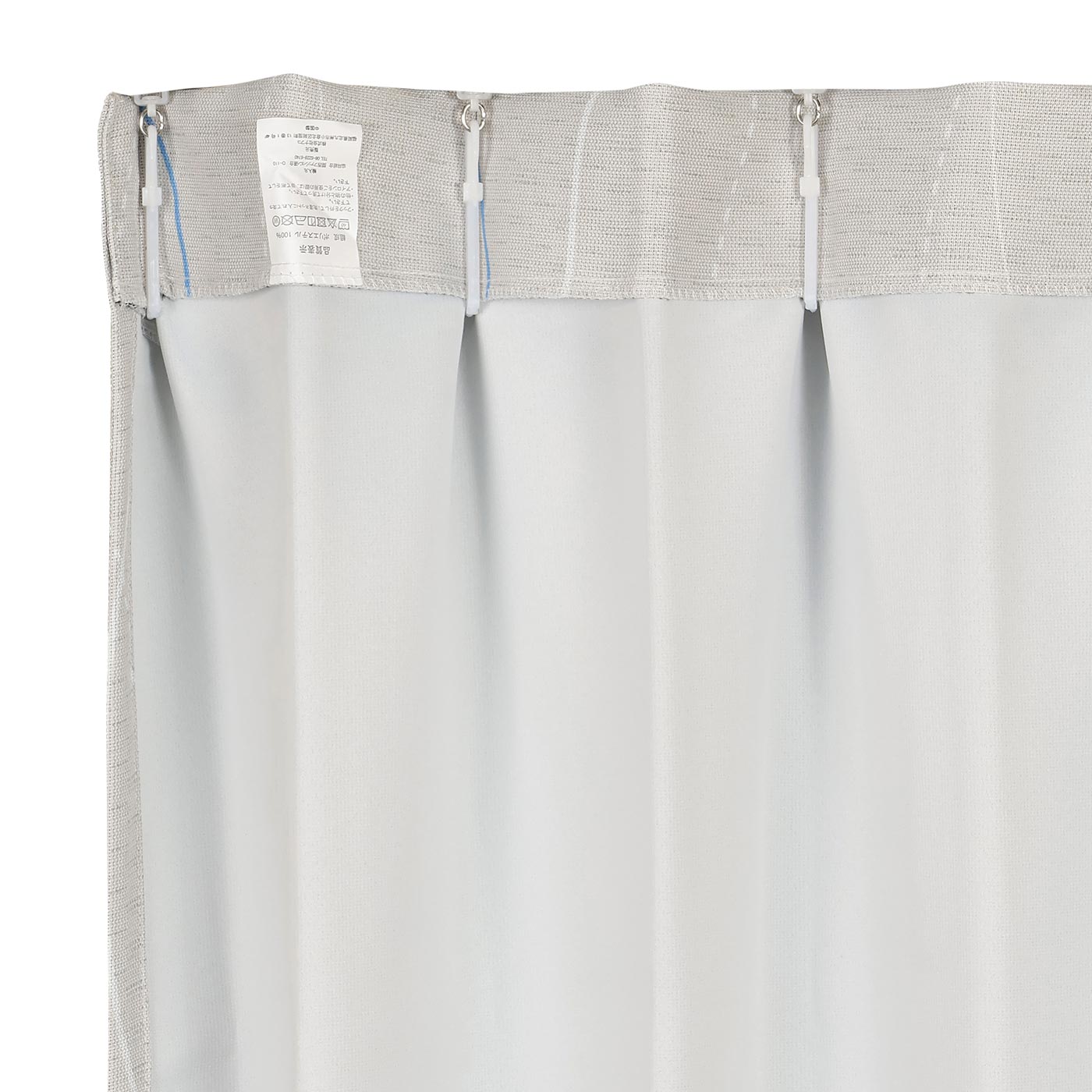 厚地カーテン リネア 100×135 2枚組 LGY | TWO-ONE STYLEネット