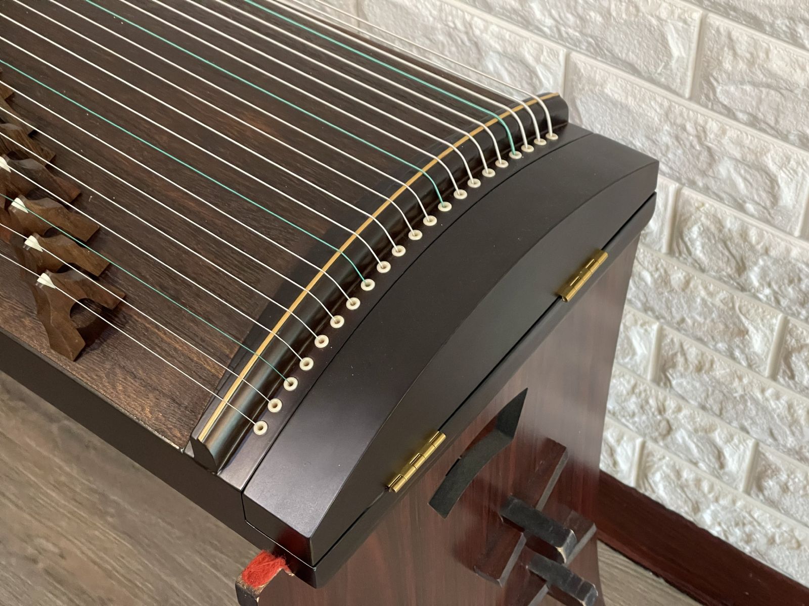 樸雅清頌— 98公分仿黑檀旅行古箏| 古箏王朝，盧氏手工箏工作室，古箏