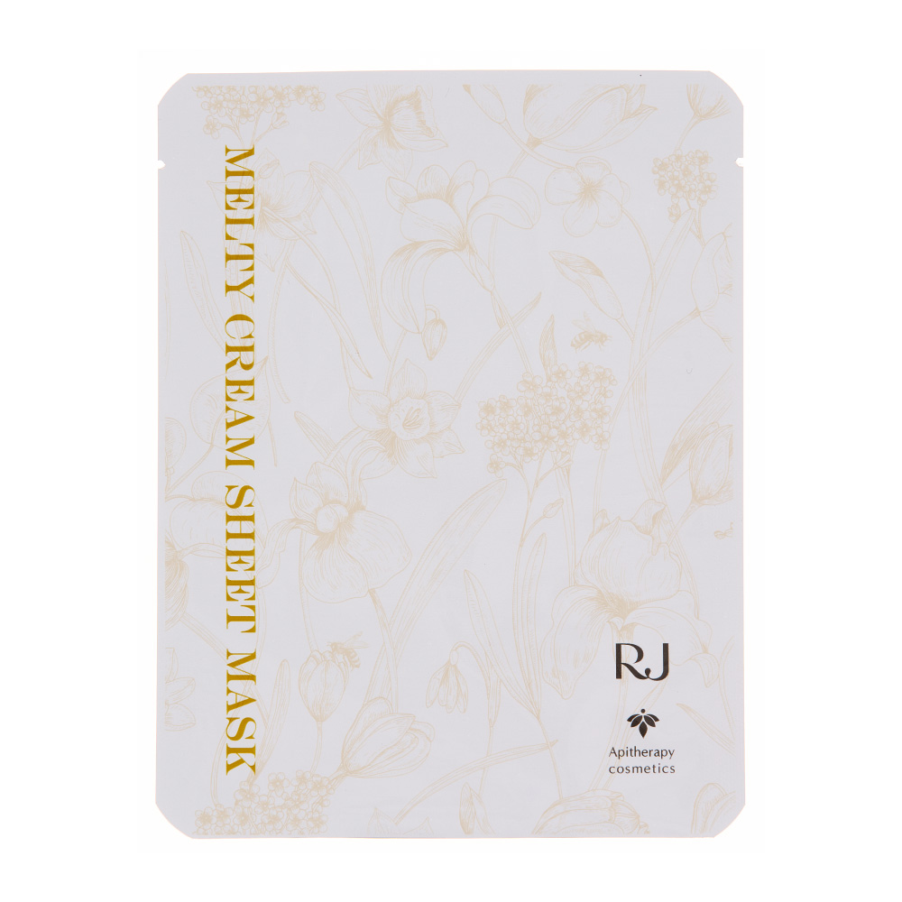 RJメルティクリームシートマスク 5枚入り｜化粧品の通販 山田養蜂場