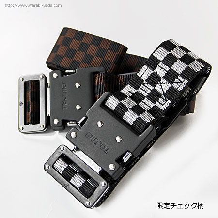 激レア タジマ チェック柄胴ベルト ダミエ タジマ 安全帯胴ベルト