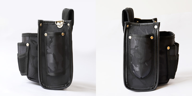 コヅチ Radical 電工袋2段 万能型 迷彩ブラック KNR-13MBK 商品詳細