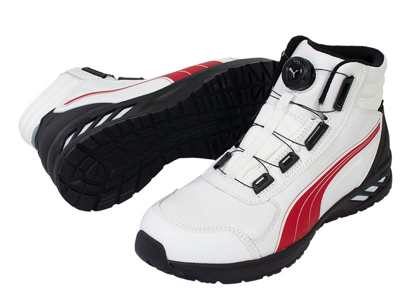 PUMA プーマ RIDER2.0 DISC MID WHITE&RED ライダー 2.0 ホワイト
