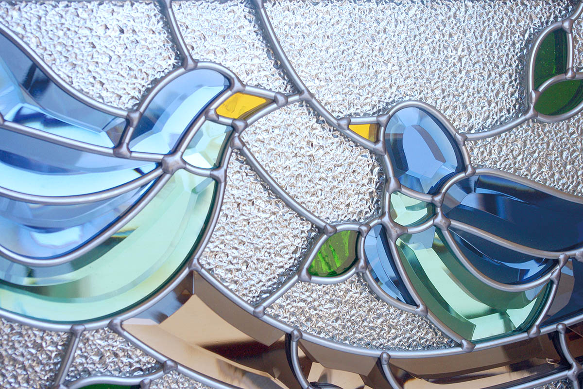 幸せの「青い鳥」SH-PR01 | ステンドグラスの専門メーカー｜SEVEN HOME