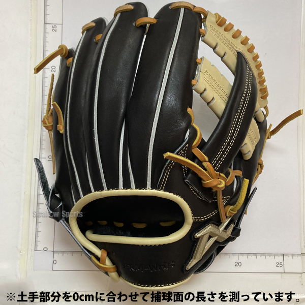 野球 アトムズ 軟式グローブ 湯もみ型付け済 プロモデル 内野手用