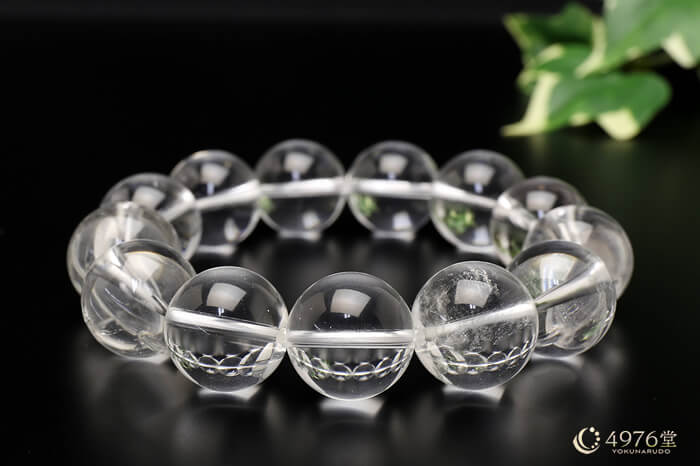 水晶 ブレスレット 16mm ｜ 天然石通販の4976堂