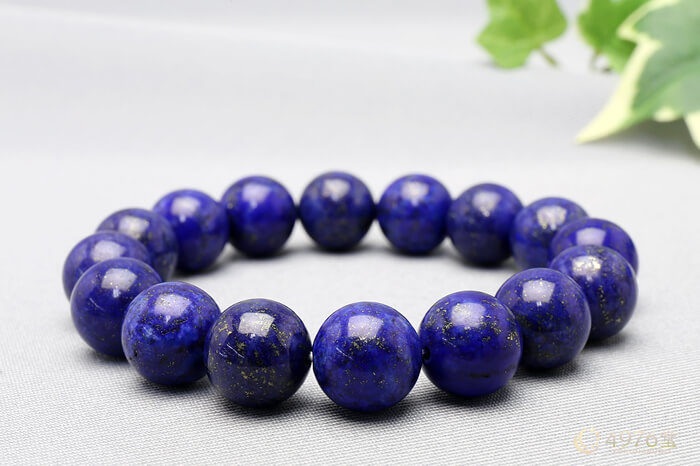 ラピスラズリ ブレスレット 12mm ｜ 天然石通販の4976堂