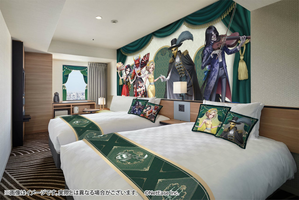 第五人格コラボルームが，サンシャインシティプリンスホテルで提供