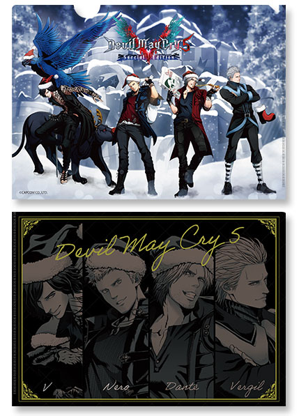 デビル メイ クライ 5」，クリスマス限定ビジュアルを使用したグッズが