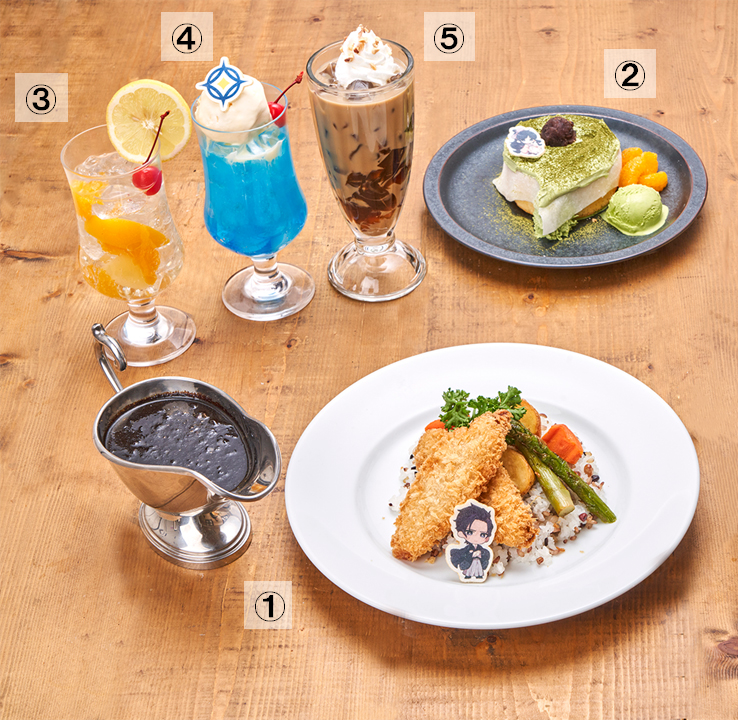 カプコンカフェ 梅田店「逆転裁判」「大逆転裁判」コラボメニューを