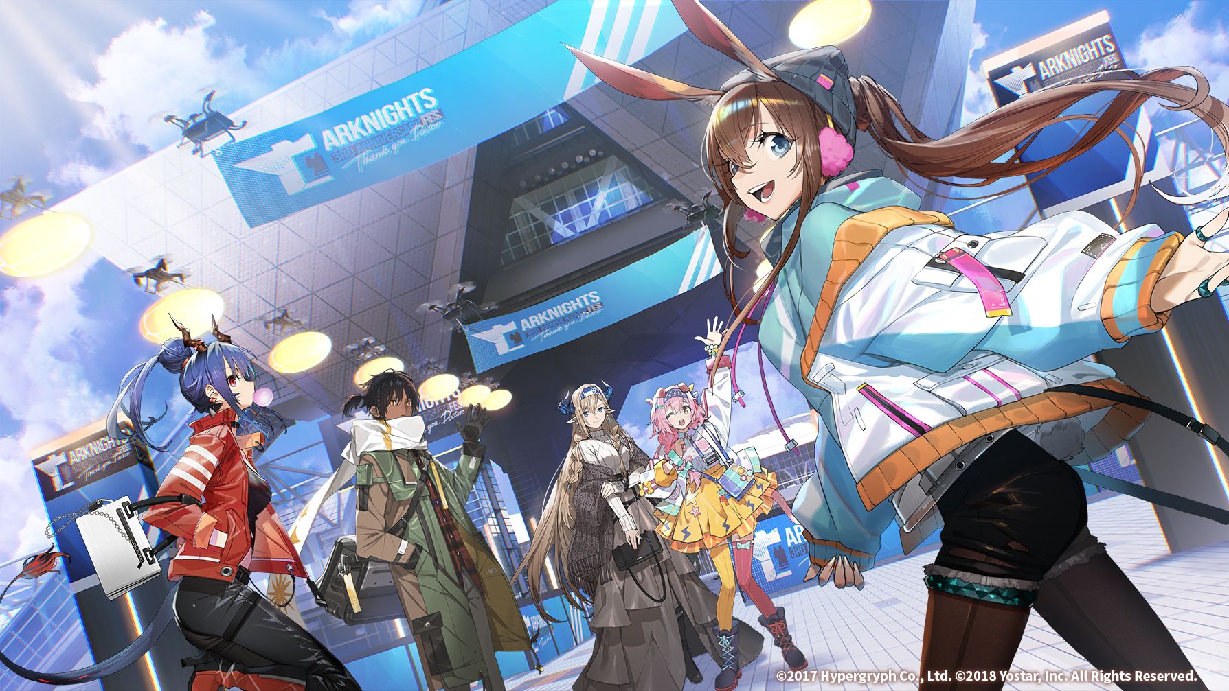 アークナイツ」，3周年リアルイベント“Thank you, Doctor.”の特設