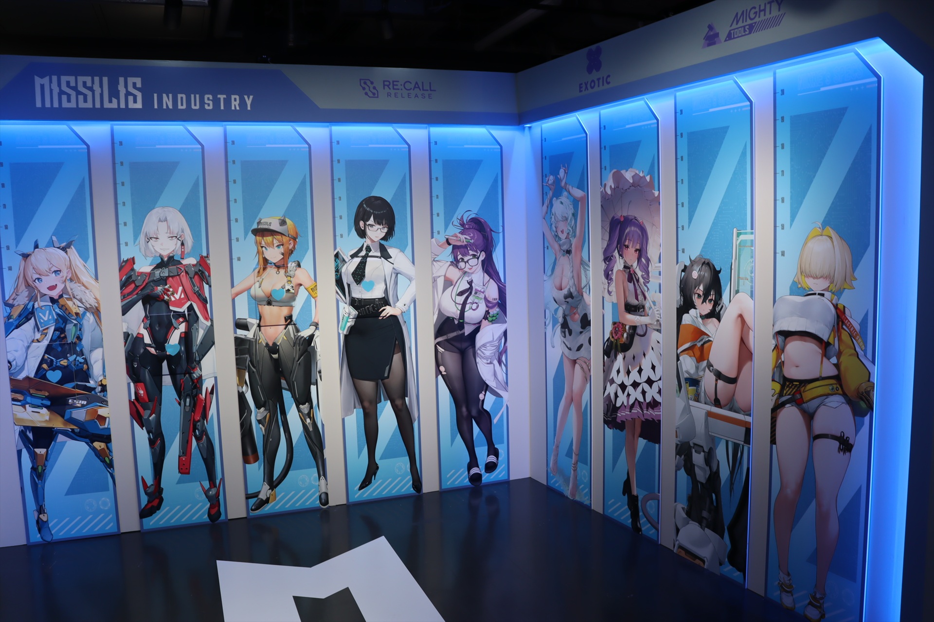 画像ギャラリー No.005 | 「NIKKE 2nd Exhibition アーク三大企業博覧