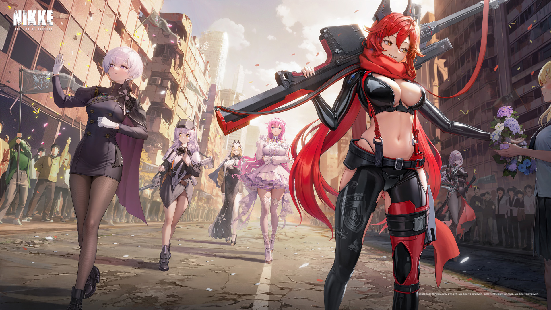 プレイレポ］「勝利の女神：NIKKE」に，SSRニケ“レッドフード”と