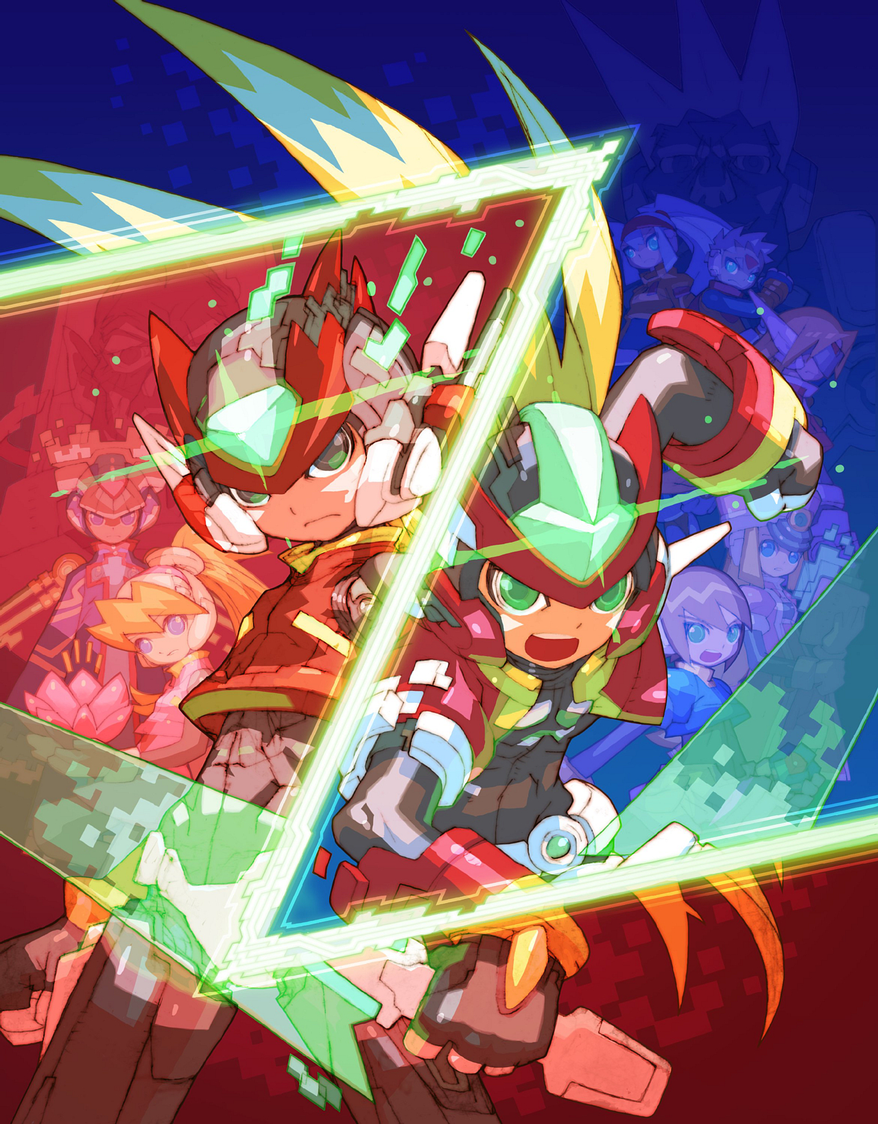 画像ギャラリー No.001 | 「ロックマン ゼロ＆ゼクス ダブルヒーロー