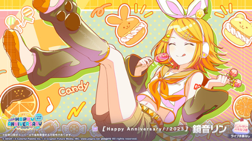 プロセカ」，鏡音リン・レンのアニバーサリーライブをゲーム内で開催