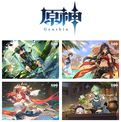 原神」のアニメイトフェア，3月23日から開催。購入特典で放浪者