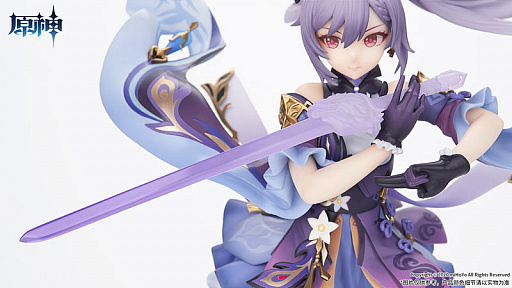 原神」完成品フィギュア“刻晴 疾雷快雨Ver. 1/7スケール”の予約受付が