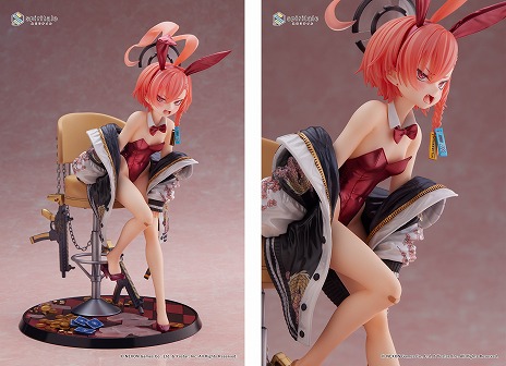 ブルーアーカイブ」，“美甘ネル（バニーガール）”の1/7スケール