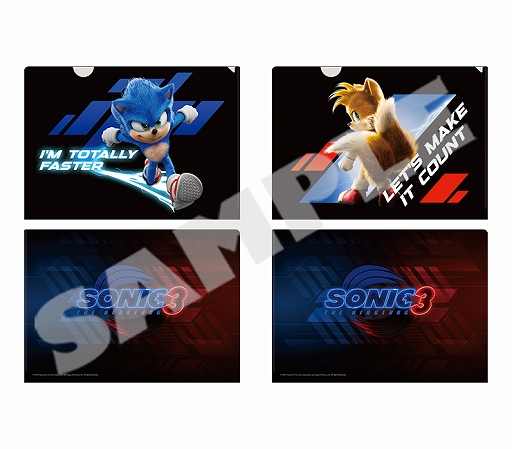 映画「ソニック × シャドウ TOKYO MISSION」の新グッズが登場。Tシャツ