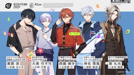 旅をテーマにした近未来おもてなしADV「18TRIP」，朝班「R1ze（らいず