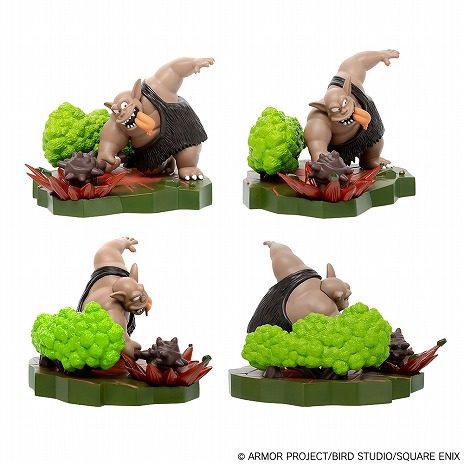 躍動感あふれる「ドラゴンクエスト 立体モンスター図鑑フィギュア