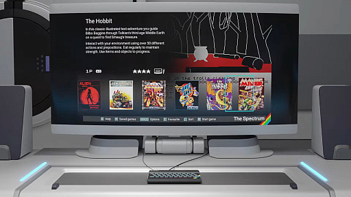 ホビーPC「ZX Spectrum」の互換機「The Spectrum」の予約受付が海外で