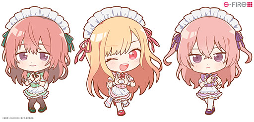 TVアニメ「着せ恋」に登場する「喜多川海夢」「乾紗寿叶」「乾心寿