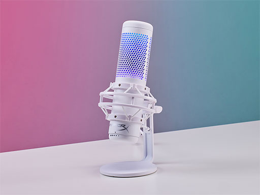 HyperX，USBマイク「QuadCast S」と「SoloCast」に白色モデルを追加