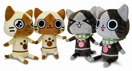 アイルー/メラルーのキュートな“おすわりぬいぐるみ”登場。来店